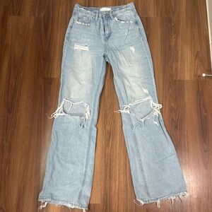 Vervet Distressed Boot Cut Jean